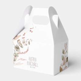 Dreamy Foliage Bröllop Rosa V2 ID817 Presentaskar