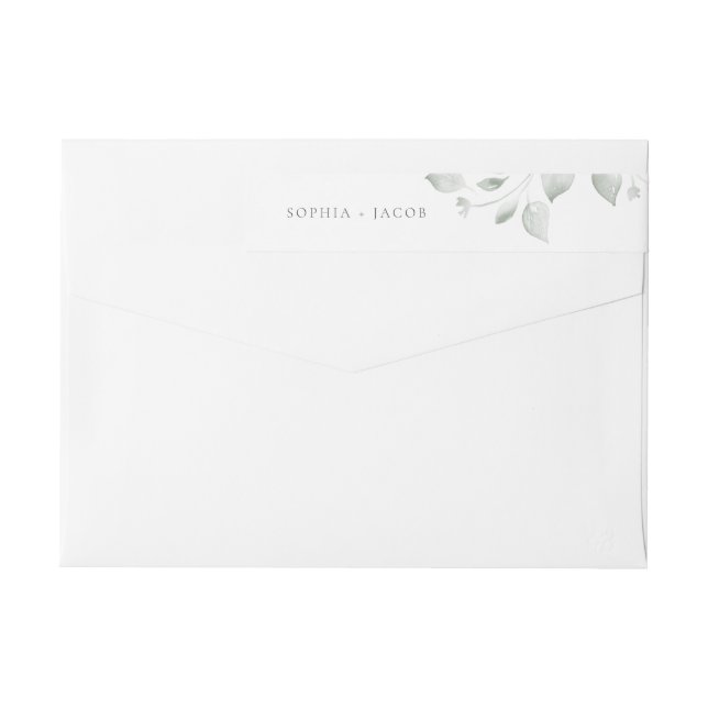 Dreamy Foliage Etikettband (Baksidan)