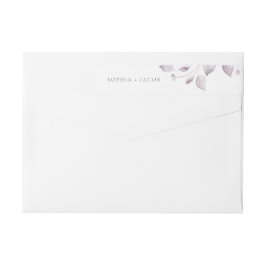 Dreamy Foliage figursätter runt etikett