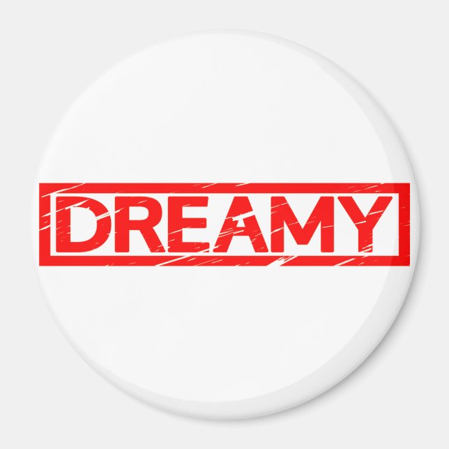 Dreamy Frimärke Magnet (Framsidan)
