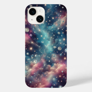 Dreamy Galaxy Diamond Space Glitter Stars Pastel N