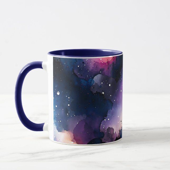 Dreamy Galaxy Night Sky Mugg (Vänster)