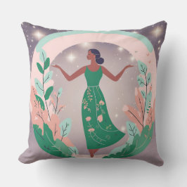 Dreamy Garden Square Pillow Kudde