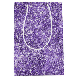 Dreamy Glam Lila Lavender Glitter Birthday