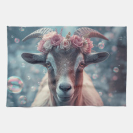 Dreamy Goat Art Kökshandduk
