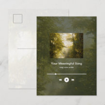 Dreamy golden park art photo Music Player