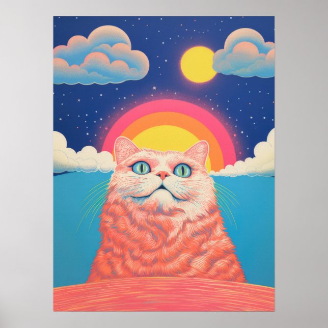 Dreamy Horizons Poster (Framsidan)