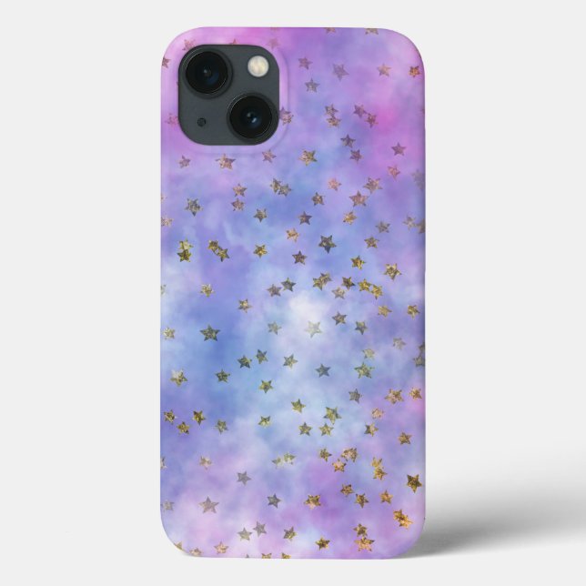 Dreamy Inspiring Clouds and Stars Fodral och Cover (Baksida)