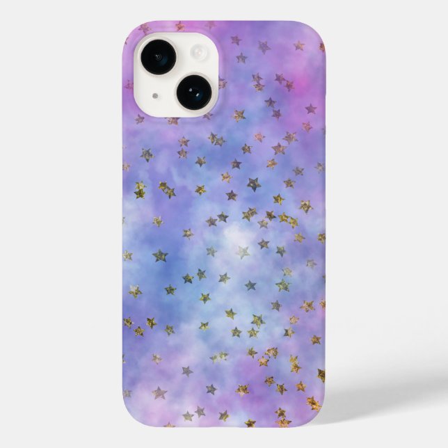 Dreamy Inspiring Clouds and Stars Fodral och Cover (Baksida)