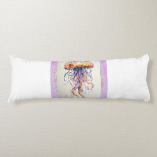 "Dreamy Jellyfish Body Pillow: Dive in i komfort!" Kroppskudde