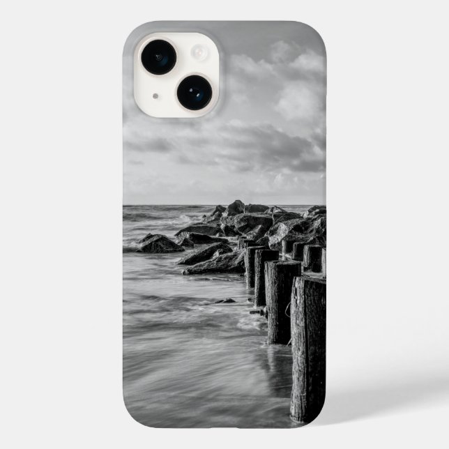 Dreamy Jettie Grayscale Fodral-Mate iphone case (Baksida)