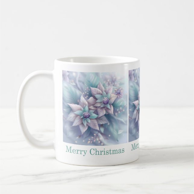 Dreamy jul Blommigt Mugg (Vänster)
