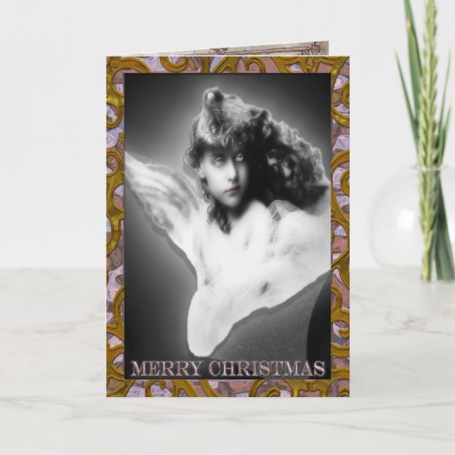 Dreamy jul helgkort (Framsida)