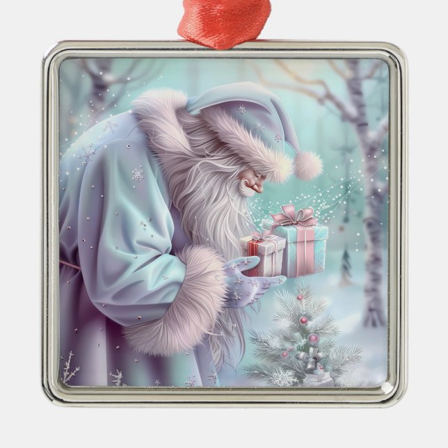 Dreamy jul Santa Ornament (Framsidan)