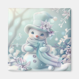 Dreamy jul Snögubbe Magnet