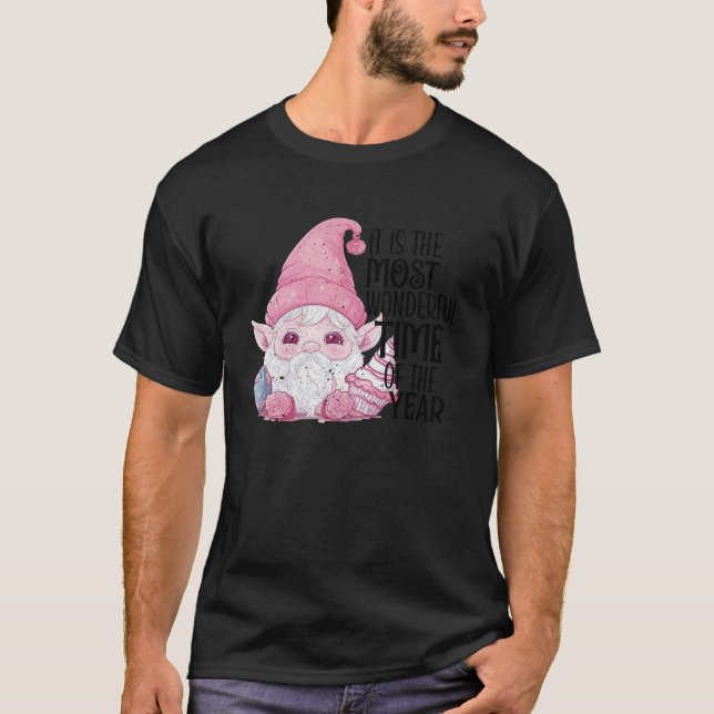 Dreamy  jul Snögubbe T Shirt (Framsida)