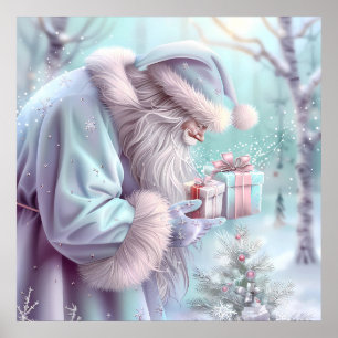 Dreamy Jultomten Poster