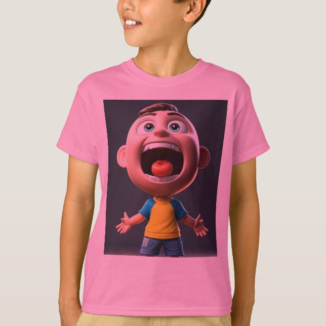Dreamy Kids T-Shirt-design T Shirt (Framsida)