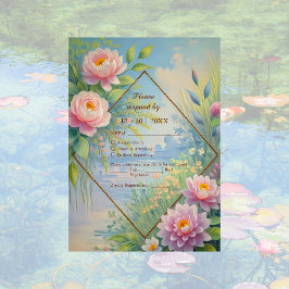 Dreamy Lakeside Garden Wedding OSA Kort