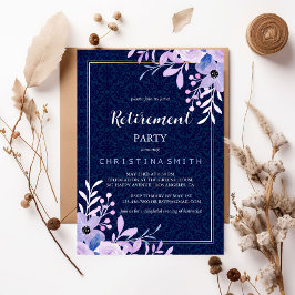 Dreamy Lilac Pastel Watercolor Pension Party Inbjudningar