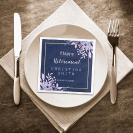 Dreamy Lilac Pastel Watercolor Pension Party Pappersservett