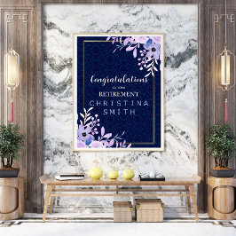 Dreamy Lilac Pastel Watercolor Pension Party Poster