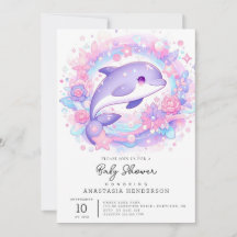 Dreamy Little Dolphin Baby Shower