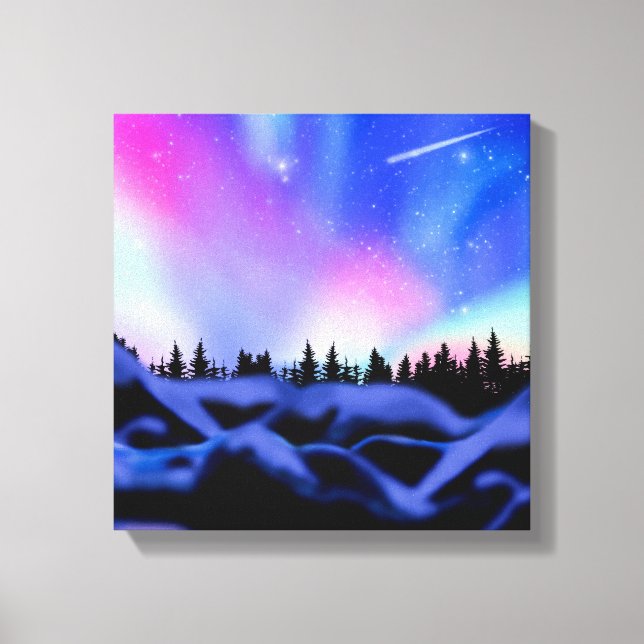 Dreamy Ljus Canvastryck (Framsida)