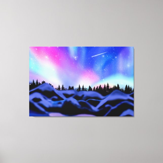 Dreamy Ljus Canvastryck (Framsida)