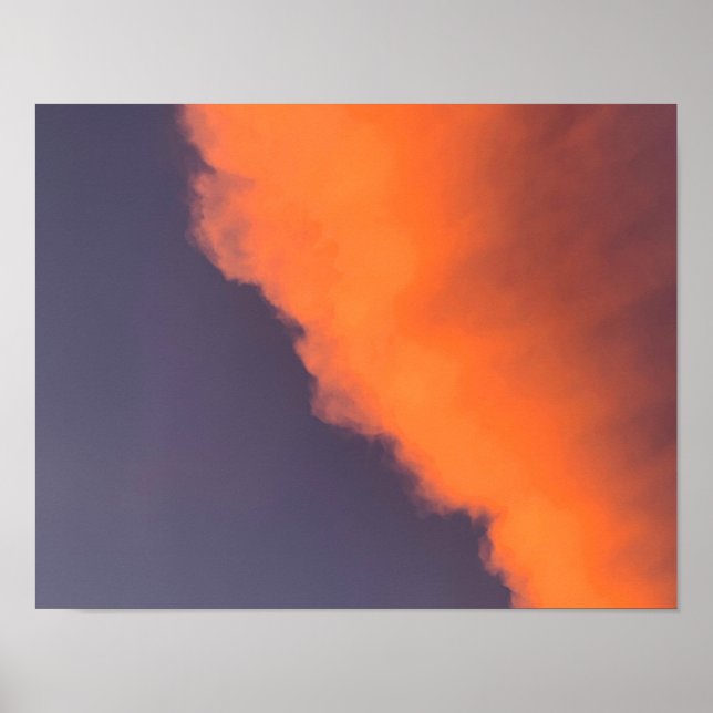 Dreamy, magical clouds  in dreamy, magical colors poster (Framsidan)