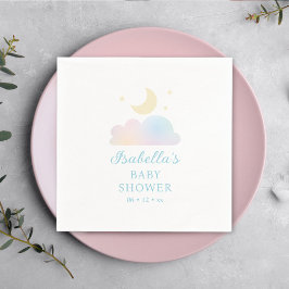 Dreamy Måne och Stars Cloud Nine Baby Shower Pappersservett