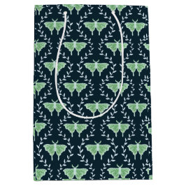 Dreamy Moths & Vines - Whimsical Medium Gift Bag