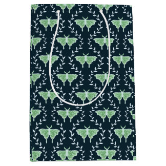 Dreamy Moths & Vines - Whimsical Medium Gift Bag