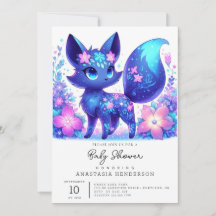 Dreamy Mythical Fox Baby Shower