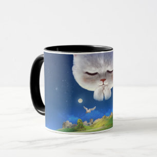 Dreamy Night Himlar med Cat Mugg