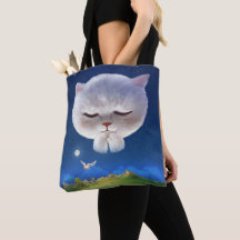 Dreamy Night Himlar med Cat