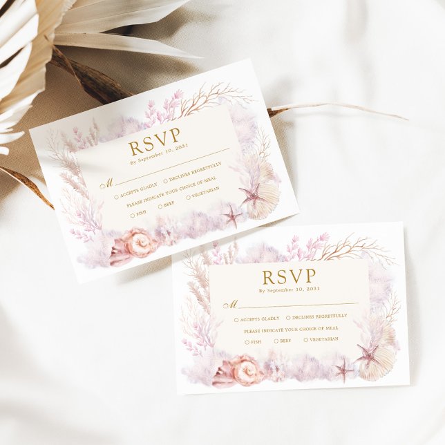 Dreamy Ocean under Sea Beach Wedding OSA Tilläggskort (Skapare uppladdad)
