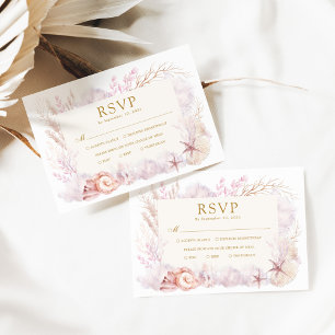 Dreamy Ocean under Sea Beach Wedding OSA Tilläggskort