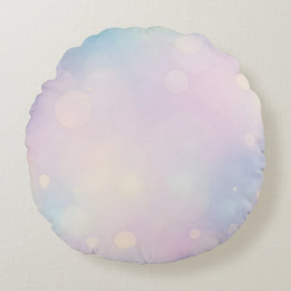 Dreamy Pastel Bokeh Background Rund Kudde