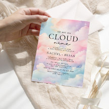 Dreamy Pastel Cloud Nine Baby Shower