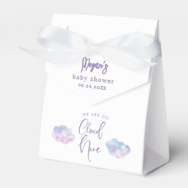 Dreamy Pastel Cloud Nine Baby Shower Presentaskar