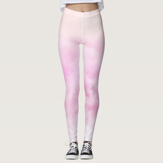 Dreamy Pastel Clouds #2 #decor #art Leggings (Framsida)