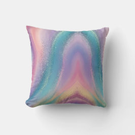 Dreamy Pastel Galaxy Abstrakt Art Design Kudde