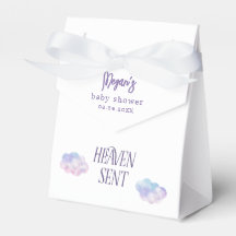 Dreamy Pastel Heaven Sent Girl Baby Shower