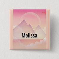 Dreamy Pastel Mountain liggande