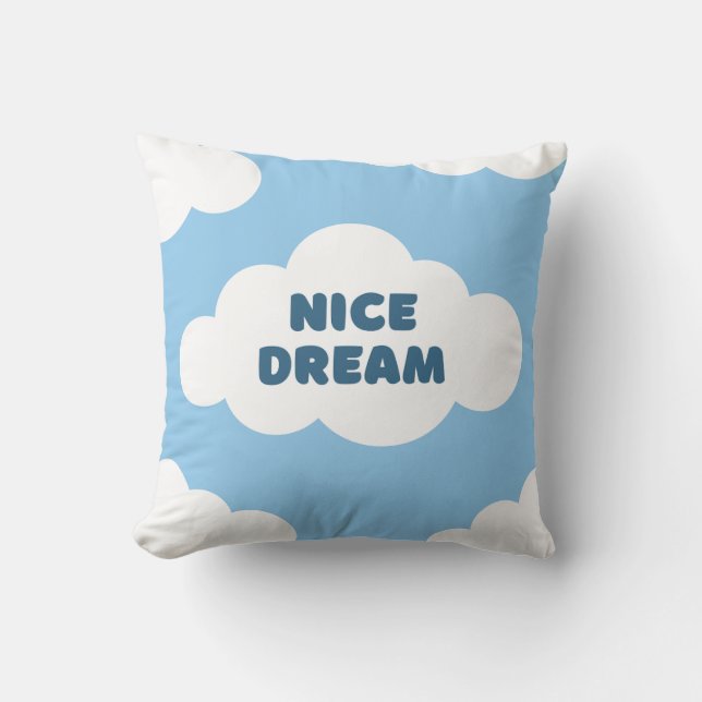 Dreamy Pastel Pillow Kudde (Framsida)