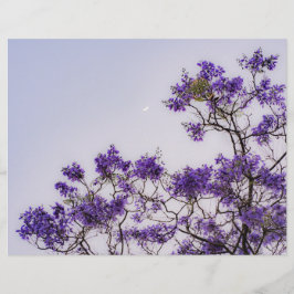 Dreamy pastel spring tree Scrapbook Paper