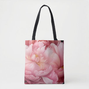 Dreamy Peony Tote Tygkasse