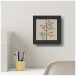 Dreamy Petals på Grenar L rosa grönt beige Perfect Poster