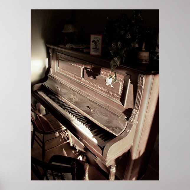 Dreamy Piano Poster (Framsidan)